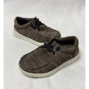 Roper Brown Hang Loose Low Casual Chukka Loafers Slip On Shoes Kids Size 11k